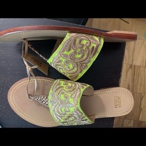 Anthropologie - new sandals with beautiful details